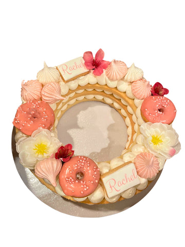 Baby Girl Round Cookie Cake