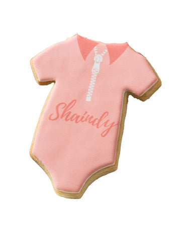 Baby Girl Shape Cookies