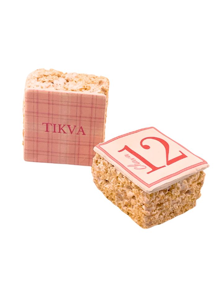 Bas Mitzvah Rice Krispy Treats