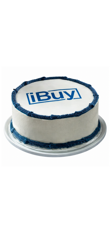 Purim Corporate Round Edible Print Cake